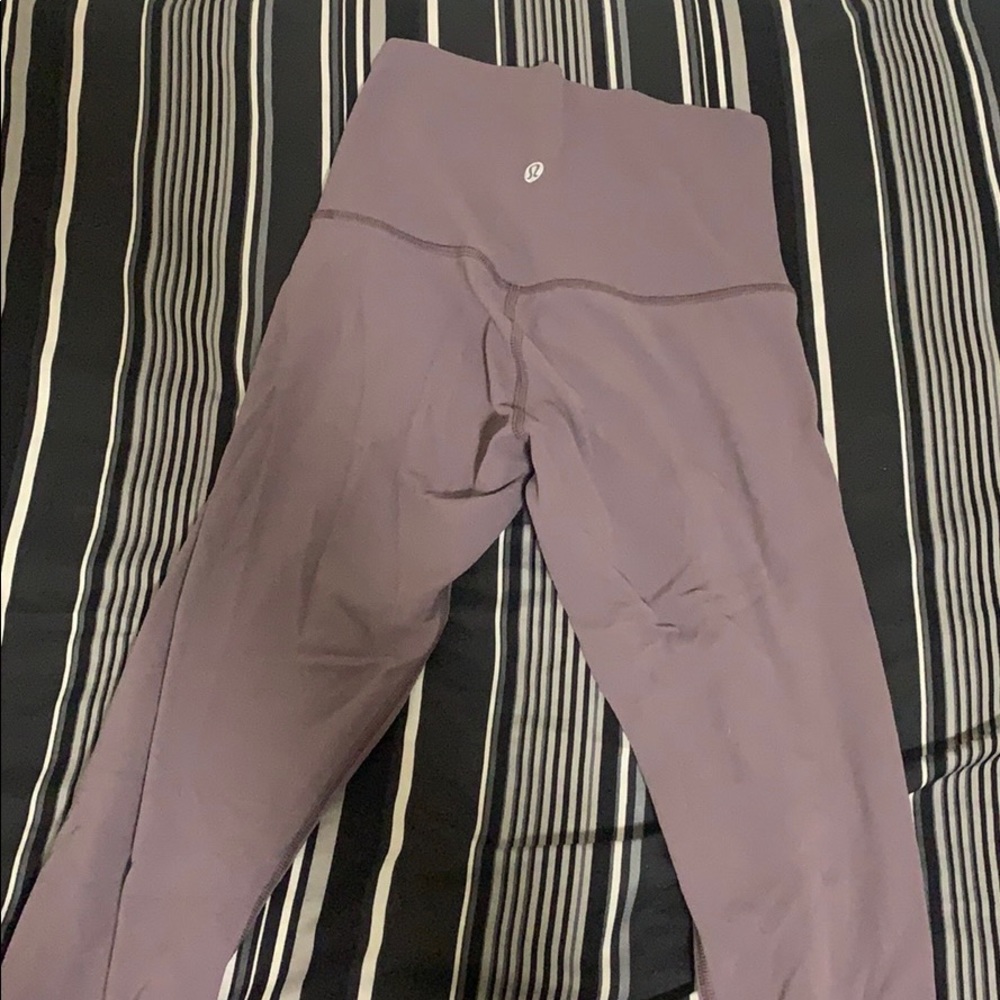 Lululemon purple leggings